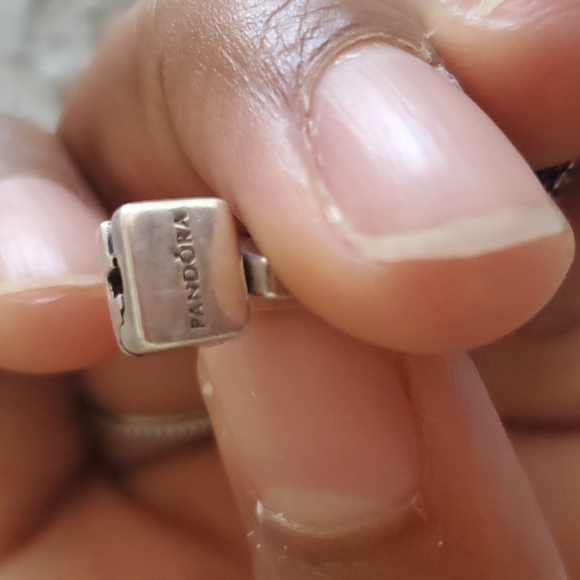 Pandora oxidized reflection bracelet with charms - Picture 5 of 6